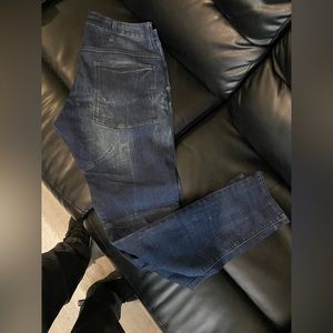 G STAR RAW 5620 3D Super Slim Denim Jeans - Dark Blue